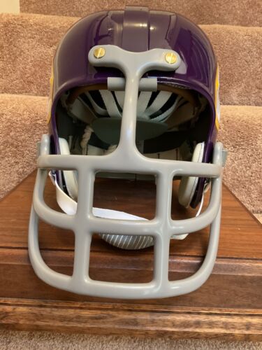 Minnesota Vikings “Big Horns” RK2 Style Suspension Football Helmet Alan Page Sports Mem, Cards & Fan Shop:Fan Apparel & Souvenirs:Football-NFL WESTBROOKSPORTSCARDS