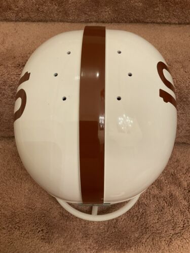 RK4 Style Football Helmet 1961 Texas Longhorns James Saxton Sports Mem, Cards & Fan Shop:Fan Apparel & Souvenirs:College-NCAA WESTBROOKSPORTSCARDS