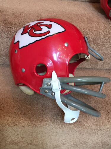Riddell Kra-Lite-8 TK Suspension Football Helmet Kansas City Chiefs Len Dawson Sports Mem, Cards & Fan Shop:Fan Apparel & Souvenirs:Football-NFL Riddell   