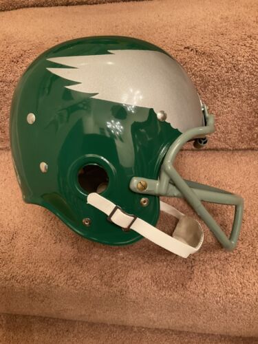 Philadelphia Eagles Painted Wings RK2 Style Suspension Football Helmet Bednarik Sports Mem, Cards & Fan Shop:Fan Apparel & Souvenirs:Football-NFL Riddell