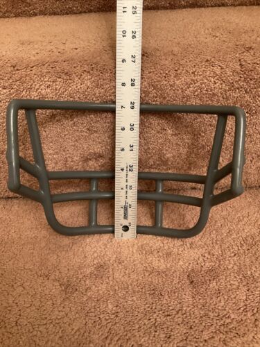 Vintage Riddell 1980s OPO Football Helmet Gray 3-Dot Size Thick Facemask USFL Sporting Goods:Team Sports:Football:Clothing, Shoes & Accessories:Helmets & Hats Riddell