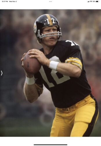 TK2 Style Custom Football Helmet Pittsburgh Steelers Terry Bradshaw Dungard Mask Sports Mem, Cards & Fan Shop:Autographs-Original:Football-NFL:Helmets WESTBROOKSPORTSCARDS