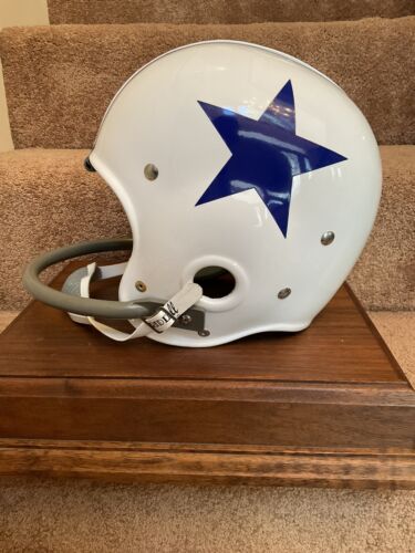 Riddell Classic Kra-Lite RK2 Football Helmet 1960-1963 Dallas Cowboys Meredith Sports Mem, Cards & Fan Shop:Fan Apparel & Souvenirs:Football-NFL Riddell