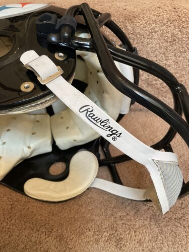 Vintage RARE Rawlings HND-9 Ridge Football Helmet Pittsburgh Steelers Bradshaw Sports Mem, Cards & Fan Shop:Fan Apparel & Souvenirs:Football-NFL Rawlings