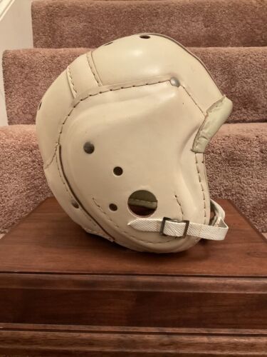 Minty MacGregor Authentic H612 Leather Suspension Football Helmet Size 7 1/4 Sports Mem, Cards & Fan Shop:Fan Apparel & Souvenirs:Football-NFL MacGregor