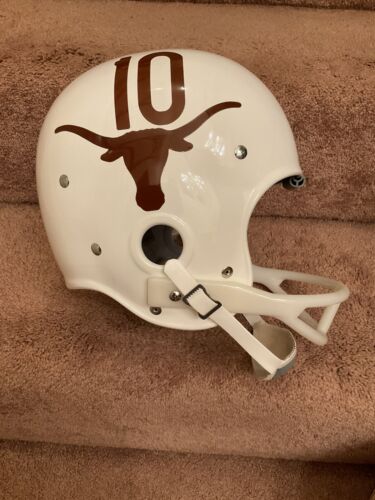 RK4 Style Football Helmet 1961 Texas Longhorns James Saxton Sports Mem, Cards & Fan Shop:Fan Apparel & Souvenirs:College-NCAA WESTBROOKSPORTSCARDS   