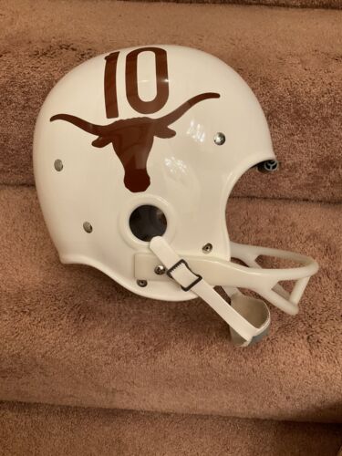 RK4 Style Football Helmet 1961 Texas Longhorns James Saxton Sports Mem, Cards & Fan Shop:Fan Apparel & Souvenirs:College-NCAA WESTBROOKSPORTSCARDS