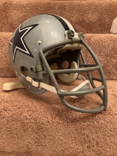Bob Lilly TK2 Style Dallas Cowboys Football Helmet Authentic Color Paint Sports Mem, Cards & Fan Shop:Fan Apparel & Souvenirs:Football-NFL WESTBROOKSPORTSCARDS