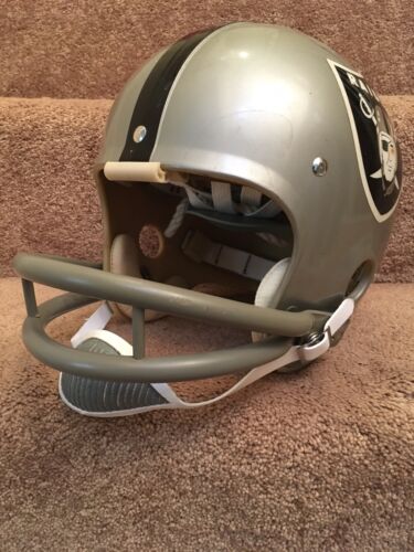 Vintage Riddell Kra-Lite TK2 Football Helmet-1972 Oakland Raiders Willie Brown Sports Mem, Cards & Fan Shop:Fan Apparel & Souvenirs:Football-NFL Riddell   