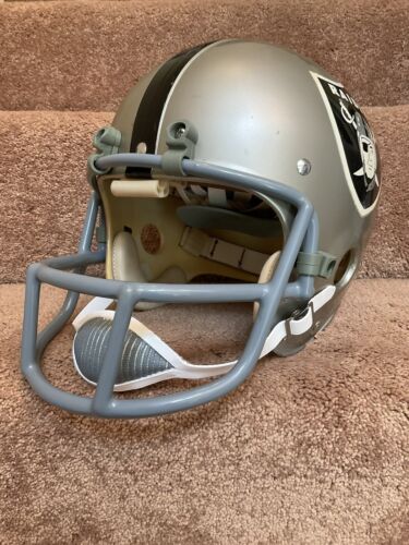 Vintage Riddell Kra-Lite TK2 Football Helmet Oakland Raiders Dave Casper Sports Mem, Cards & Fan Shop:Fan Apparel & Souvenirs:Football-NFL Riddell