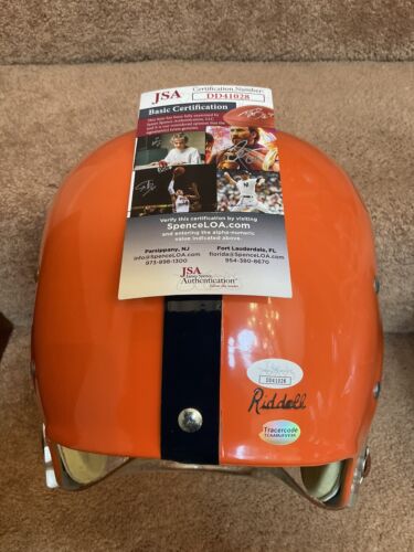 JIM BROWN SIGNED Autographed Syracuse Orangemen RIDDell RT2 Football Helmet Sports Mem, Cards & Fan Shop:Autographs-Original:Football-NFL:Helmets WESTBROOKSPORTSCARDS   