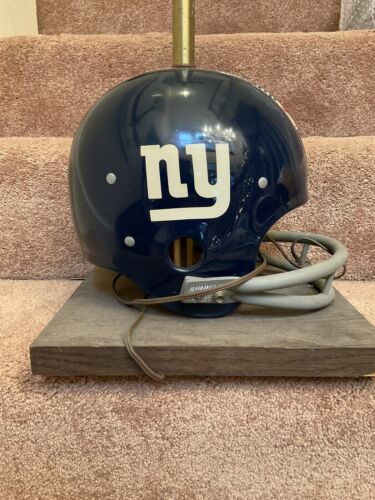 Vintage Riddell 1973 New York Giants Old Football Helmet Lamp Sports Mem, Cards & Fan Shop:Fan Apparel & Souvenirs:Football-NFL Riddell