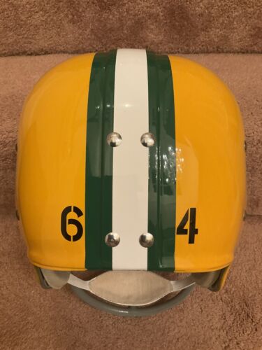 RK2 Husky Vintage Style Suspension Football Helmet Green Bay Packers Kramer Sports Mem, Cards & Fan Shop:Fan Apparel & Souvenirs:Football-NFL WESTBROOKSPORTSCARDS