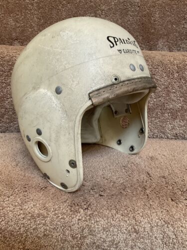 Spalding Gardite GCS 62-114 Original Authentic Suspension Football Helmet Sports Mem, Cards & Fan Shop:Fan Apparel & Souvenirs:College-NCAA WESTBROOKSPORTSCARDS