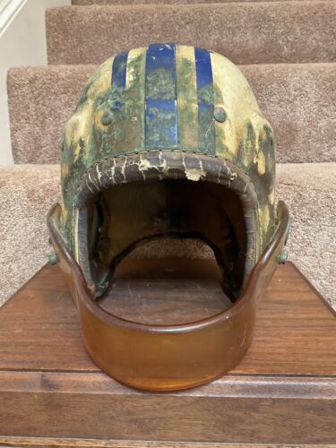 MacGregor Authentic Vintage E705 Suspension Football Helmet Acrylic Facemask Sports Mem, Cards & Fan Shop:Fan Apparel & Souvenirs:Football-NFL MacGregor