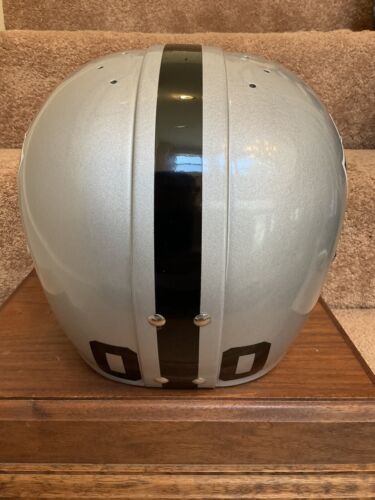 RK2 Husky Vintage Style Football Helmet 1968 Oakland Raiders Jim Otto Sports Mem, Cards & Fan Shop:Game Used Memorabilia:Football-NFL:Helmet WESTBROOKSPORTSCARDS