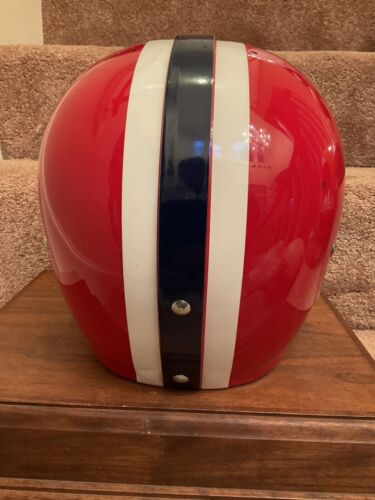 SMU Mustangs Suspension Football Helmet Authentic Reproduction Meredith Sports Mem, Cards & Fan Shop:Fan Apparel & Souvenirs:College-NCAA WESTBROOKSPORTSCARDS