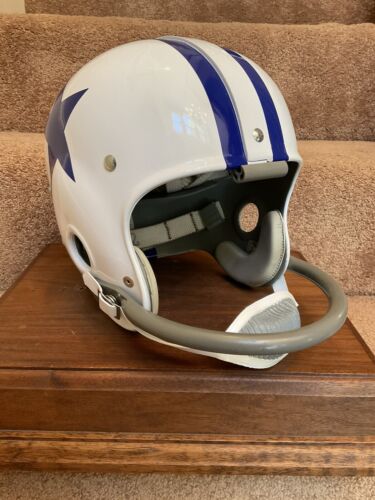 Riddell Classic Kra-Lite RK2 Football Helmet 1960-1963 Dallas Cowboys Meredith Sports Mem, Cards & Fan Shop:Fan Apparel & Souvenirs:Football-NFL Riddell