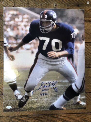 Riddell Kra-Lite RK2 Suspension 1961 New York Giants Football Helmet Sam Huff Sports Mem, Cards & Fan Shop:Fan Apparel & Souvenirs:Football-NFL Riddell