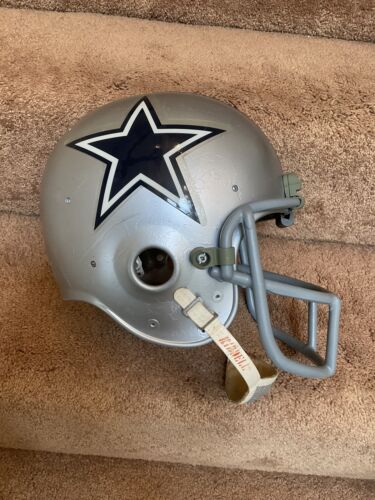 Riddell Micro-Fit Vintage 1969 Football Helmet Dallas Cowboys- Walt Garrison Sports Mem, Cards & Fan Shop:Fan Apparel & Souvenirs:Football-NFL Riddell