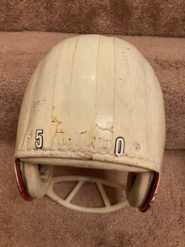 Original Vintage Rare Wilson Football Helmet Exterior Padded Top Rare facemask Sports Mem, Cards & Fan Shop:Fan Apparel & Souvenirs:Football-NFL Riddell