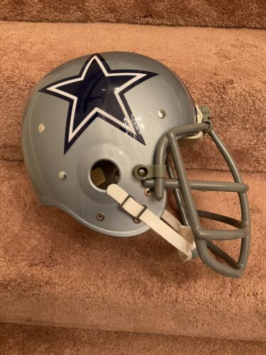 Bob Lilly TK2 Style Dallas Cowboys Football Helmet Authentic Color Paint Sports Mem, Cards & Fan Shop:Fan Apparel & Souvenirs:Football-NFL WESTBROOKSPORTSCARDS