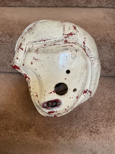 MacGregor Authentic H612 Leather Suspension Football Helmet Large Size Sports Mem, Cards & Fan Shop:Fan Apparel & Souvenirs:Football-NFL MacGregor