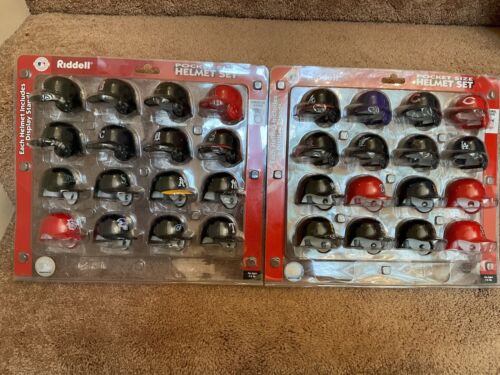 Riddell MLB Pocket Pro 32 Helmet Complete Set With Throwbacks Sports Mem, Cards & Fan Shop:Fan Apparel & Souvenirs:Baseball-MLB Riddell
