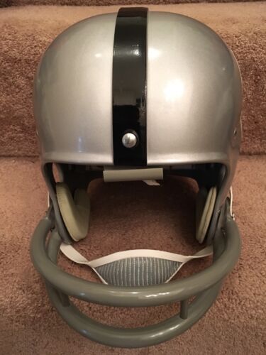 Riddell Kra-Lite RK2 Suspension 1967 Oakland Raiders Football Helmet- Lamonica Sports Mem, Cards & Fan Shop:Fan Apparel & Souvenirs:Football-NFL Riddell