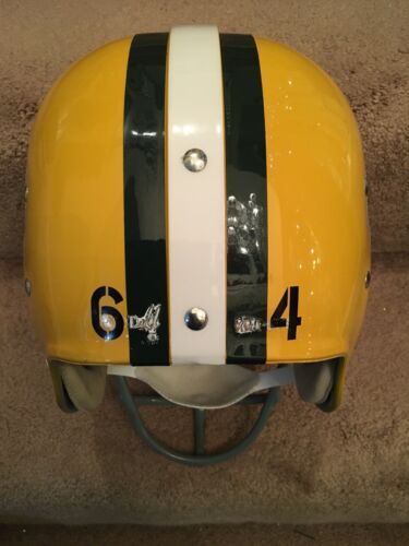 Riddell Kra-Lite RK2 Suspension Green Bay Packers Football Helmet Jerry Kramer Sports Mem, Cards & Fan Shop:Fan Apparel & Souvenirs:Football-NFL Riddell