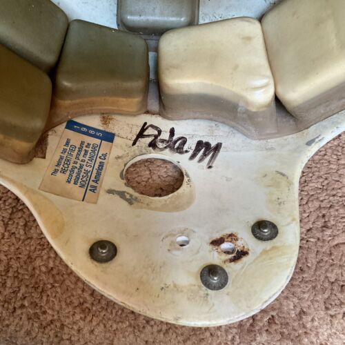Wilson F2211 Football Helmet Isosorb Padding Raiders Stabler Dolphins Griese Sports Mem, Cards & Fan Shop:Fan Apparel & Souvenirs:Football-NFL Riddell