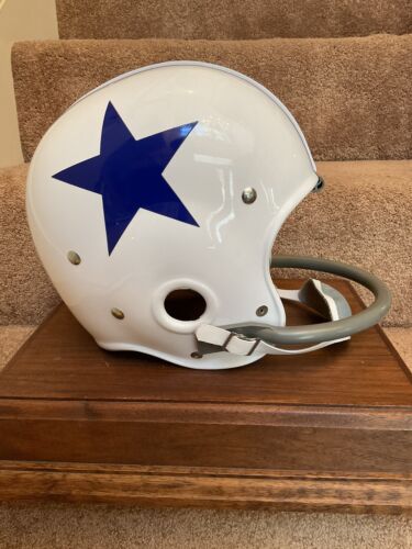 Riddell Classic Kra-Lite RK2 Football Helmet 1960-1963 Dallas Cowboys Meredith Sports Mem, Cards & Fan Shop:Fan Apparel & Souvenirs:Football-NFL Riddell