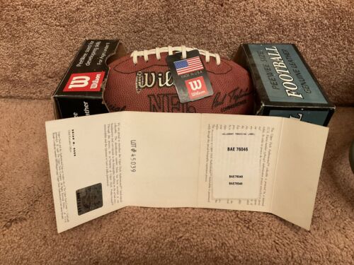 TROY AIKMAN DALLAS COWBOYS SIGNED AUTOGRAPHED NFL Pee Wee Football UDA RARE! Sports Mem, Cards & Fan Shop:Autographs-Original:Football-NFL:Balls WESTBROOKSPORTSCARDS