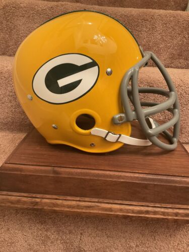 RK2 Husky Vintage Style Suspension Football Helmet Green Bay Packers Kramer Sports Mem, Cards & Fan Shop:Fan Apparel & Souvenirs:Football-NFL WESTBROOKSPORTSCARDS