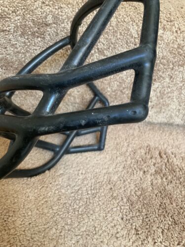Vintage Riddell 1980s NOPO Football Helmet Lineman Black 3-Dot Facemask USFL Sporting Goods:Team Sports:Football:Clothing, Shoes & Accessories:Helmets & Hats Riddell