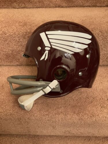 1965 Washington Redskins Head Dress Logo Prototype RK2 Football Helmet Taylor Sports Mem, Cards & Fan Shop:Autographs-Original:Football-NFL:Helmets WESTBROOKSPORTSCARDS