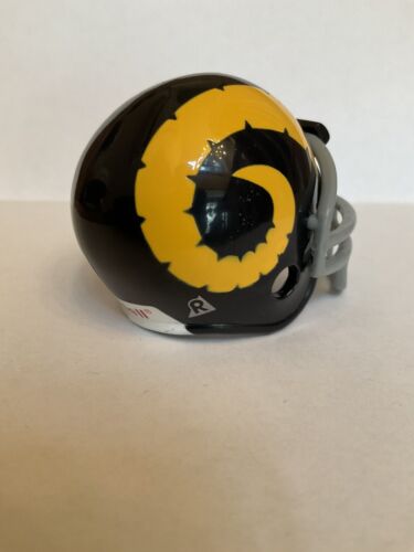 Los Angeles Rams Riddell NFL Pocket Pro Helmet from Series 1 Throwback Set Rare Sports Mem, Cards & Fan Shop:Fan Apparel & Souvenirs:Football-NFL Riddell   