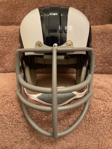 Los Angeles Rams Painted Horns RK2 Style Suspension Football Helmet Merlin Olsen Sports Mem, Cards & Fan Shop:Fan Apparel & Souvenirs:Football-NFL Riddell   