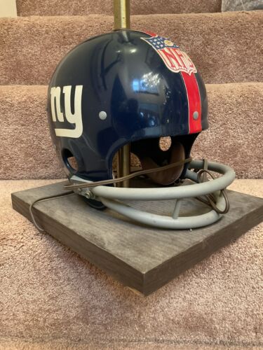 Vintage Riddell 1973 New York Giants Old Football Helmet Lamp Sports Mem, Cards & Fan Shop:Fan Apparel & Souvenirs:Football-NFL Riddell