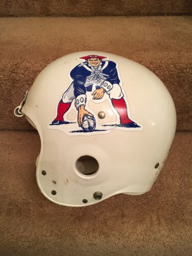 Vintage Wilson F2000 Suspension Football Helmet Boston Patriots - RARE Sports Mem, Cards & Fan Shop:Fan Apparel & Souvenirs:Football-NFL Riddell
