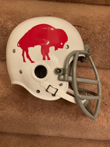 Riddell Kra-Lite Old RK2 Suspension Football Helmet 1965-69 Buffalo Bills NJOP Sports Mem, Cards & Fan Shop:Fan Apparel & Souvenirs:Football-NFL Riddell