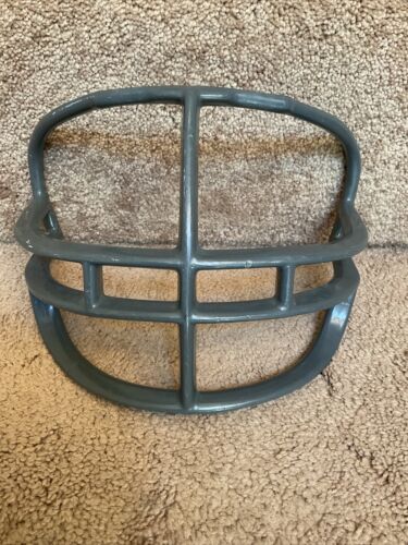 Vintage Gray RIddell 1970s Double Wire Kra-Lite NOP Football Helmet Facemask Sporting Goods:Team Sports:Football:Clothing, Shoes & Accessories:Helmets & Hats Schutt