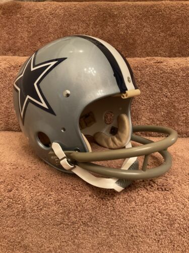 Original Riddell TK2 Football Helmet Dallas Cowboys Authentic Color Pnt Staubach Sports Mem, Cards & Fan Shop:Fan Apparel & Souvenirs:Football-NFL Riddell