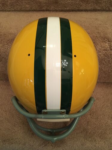 TK2 Style Football Helmet 1962-67 Green Bay Packers Forrest Gregg Sports Mem, Cards & Fan Shop:Autographs-Original:Football-NFL:Helmets WESTBROOKSPORTSCARDS   