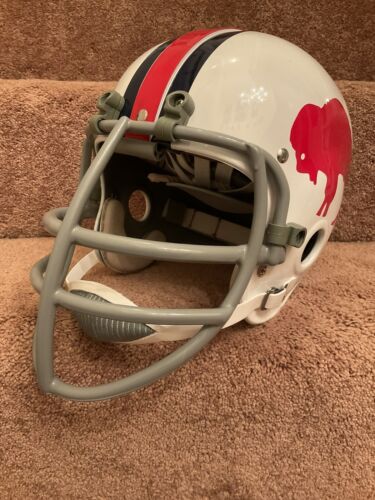 Riddell Kra-Lite Old RK2 Suspension Football Helmet 1965-69 Buffalo Bills NJOP Sports Mem, Cards & Fan Shop:Fan Apparel & Souvenirs:Football-NFL Riddell