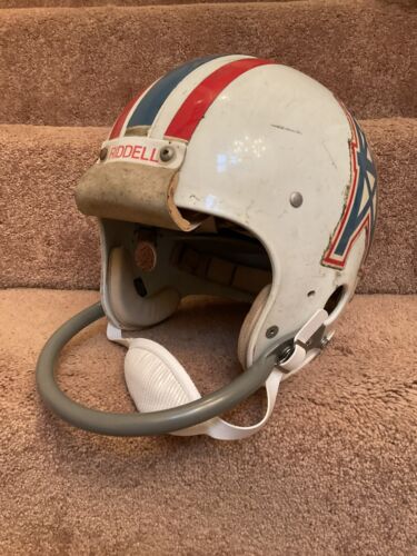 Authentic 1979 Riddell Houston Oilers Football Helmet Game Used Cliff Parsley Sports Mem, Cards & Fan Shop:Fan Apparel & Souvenirs:Football-NFL Riddell   