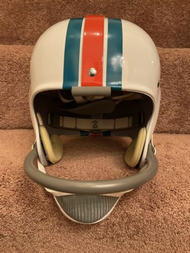 RIDDell Classic RK2 Suspension Football Helmet Miami Dolphins Garo Yepremian Sports Mem, Cards & Fan Shop:Fan Apparel & Souvenirs:Football-NFL Riddell