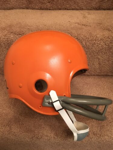 Vintage Riddell Kra-Lite TK5 Football Helmet- Cleveland Browns Paul Warfield Sports Mem, Cards & Fan Shop:Fan Apparel & Souvenirs:Football-NFL Riddell