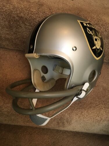 Vintage Riddell Kra-Lite TK2 Football Helmet-1973 Oakland Raiders Cliff Branch Sports Mem, Cards & Fan Shop:Fan Apparel & Souvenirs:Football-NFL WESTBROOKSPORTSCARDS   