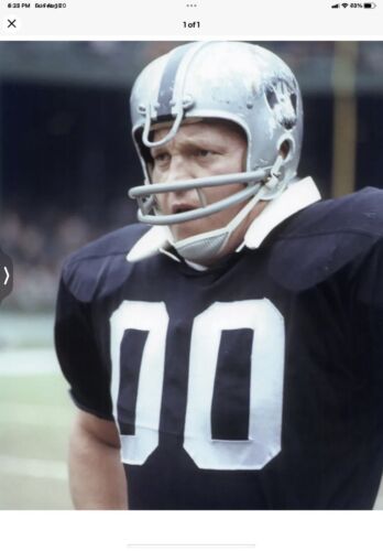RK2 Husky Vintage Style Football Helmet 1968 Oakland Raiders Jim Otto Sports Mem, Cards & Fan Shop:Game Used Memorabilia:Football-NFL:Helmet WESTBROOKSPORTSCARDS